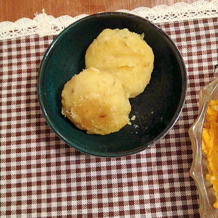 フライパンで！スイートポテトもどき♡